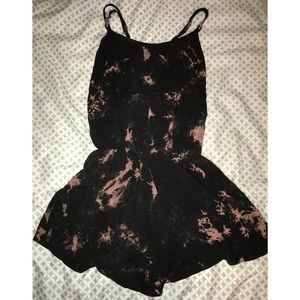 Gypsy Warrior Black & Brown Marble Romper